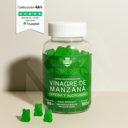 Applefuel - Gomitas De Vinagre De Manzana