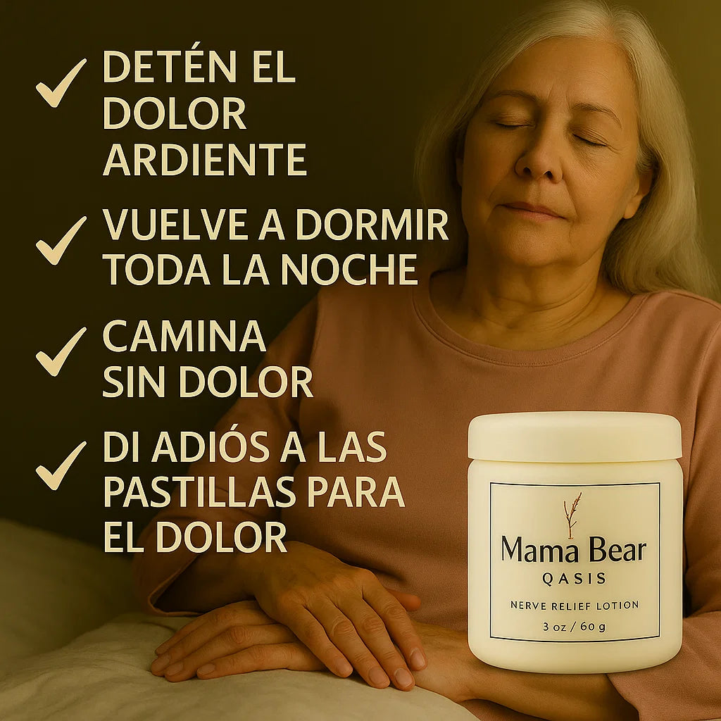 Mama Bear - Dile adios a neuropatias y dolores nerviosos
