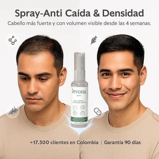 SPRAY ANTICAIDA Y RECRECIMIENTO 30ml Pack 2 Botellas