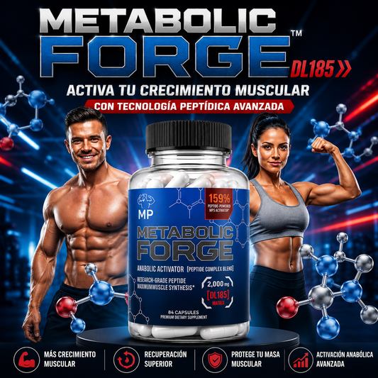 METABOLIC FORGE™ DL185 – Activador Anabólico de Nueva Generación