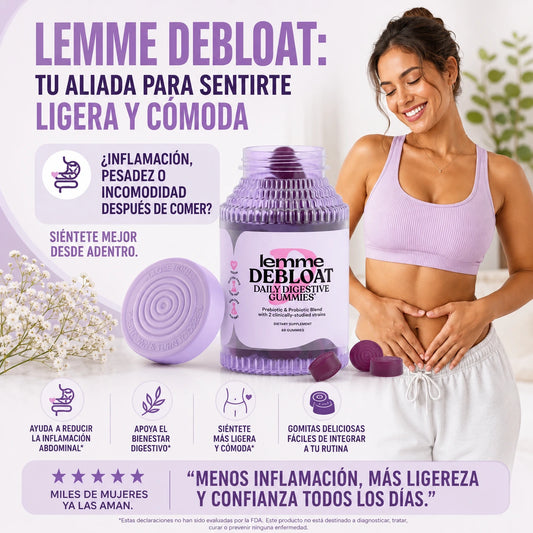 Lemme Debloat - Elimina la hinchazon abdominal