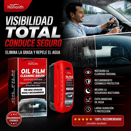 Crystal View™ | Restaurador Cerámico para Vidrios de Auto