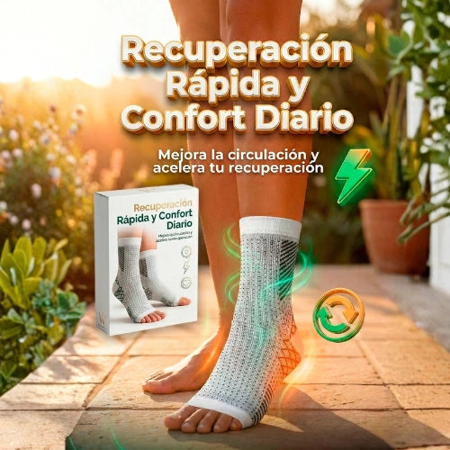 ConfortPlus - Medias de compresion de  bambú bioactivo