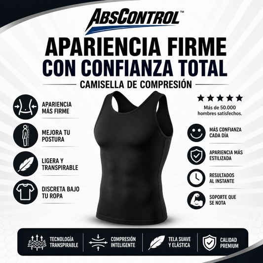 ABSCONTROL™ - Camisilla Reductora para Hombre